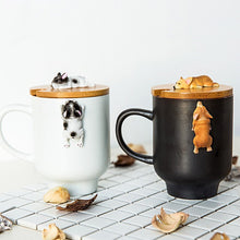 Load image into Gallery viewer, 2019 Creative Cartoon 3D Corgi French Bulldog Ceramic Mugs Cute Large Capacity Dog Cups Student Couple Mug For Friend Gift Cup
