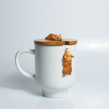 Load image into Gallery viewer, 2019 Creative Cartoon 3D Corgi French Bulldog Ceramic Mugs Cute Large Capacity Dog Cups Student Couple Mug For Friend Gift Cup