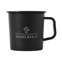 Load image into Gallery viewer, Chic Plastic Mugs With Lid Black White Cactus Love Pattern Drinking Cup With Handle Children Office Drinkware Mugs Couple Gift