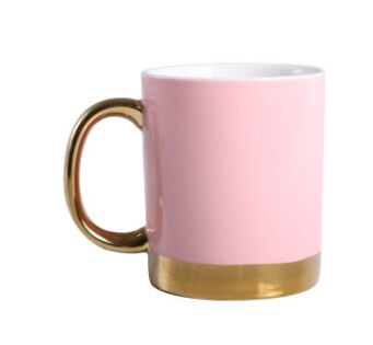 Simple Nordic Style Coffee Mugs Couple Cup With Handle Personality Breakfast Cup Milk Office Mug Sugar Lemonade Matt Cup LF50