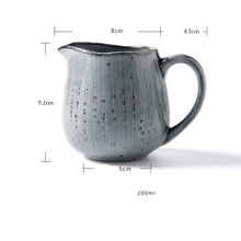 Load image into Gallery viewer, NIMITIME Japanese Style Ceramic Tea Cup Soup Couple Mug Home Cup Creative Office