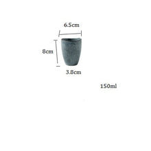Load image into Gallery viewer, NIMITIME Japanese Style Ceramic Tea Cup Soup Couple Mug Home Cup Creative Office