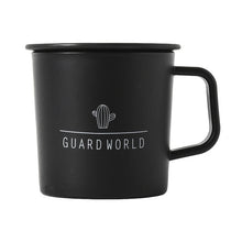 Load image into Gallery viewer, 250ml Black White Mugs Cup Tea Milk Coffee Cups With Handgrip lid Home Office School Water Bottle Cup Easy To Carry 1piece